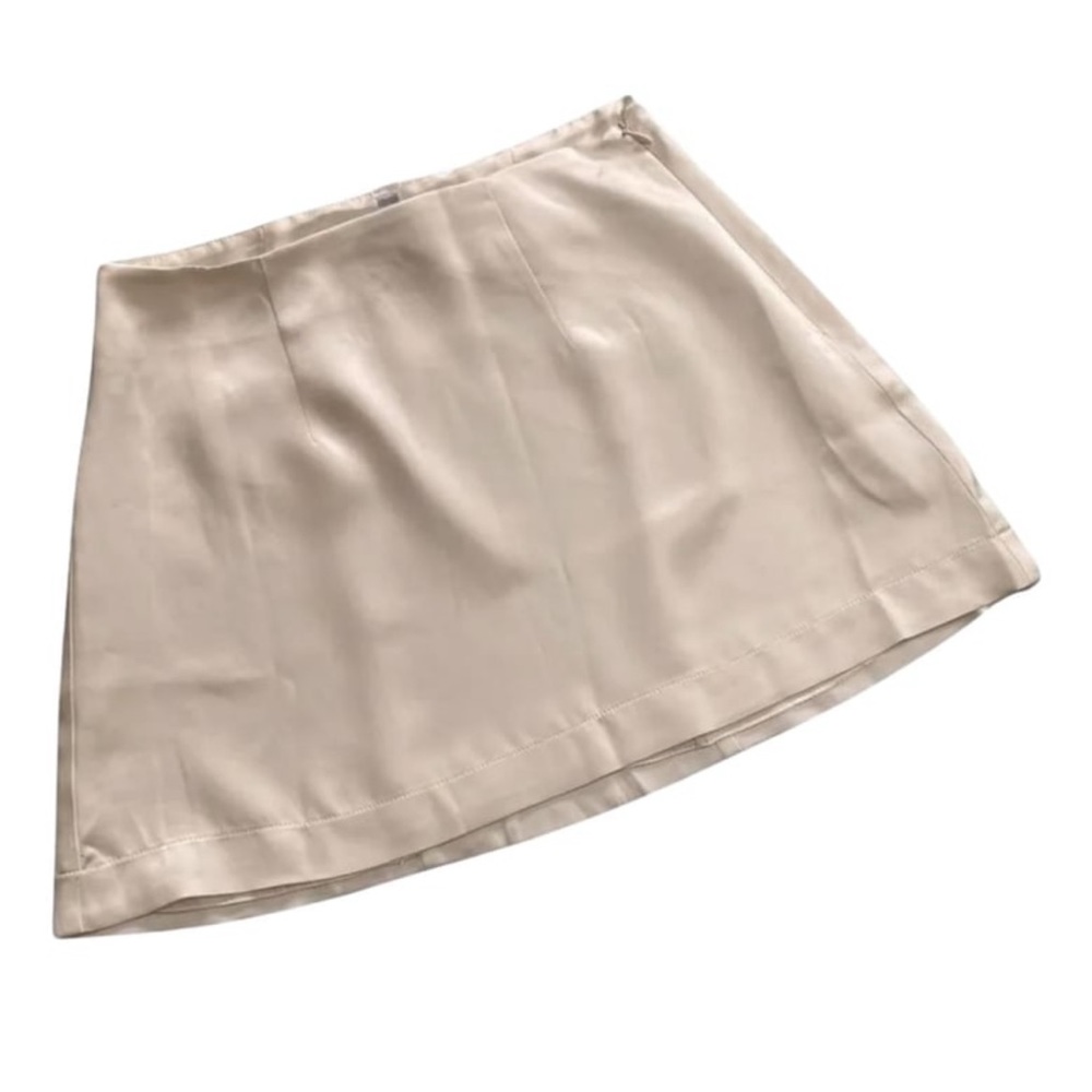 Mirror Palais Silk Mini Skirt